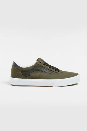 Vans Scarpe in velluto a coste Gilbert Crockett, Uomo, Nero/Verde