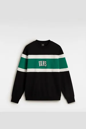 Vans Felpa con logo Vintage Colorblock, Uomo