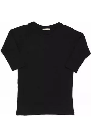 Alternative Apparel Donna T-shirt - Alternative maglia maniche 3/4 nera