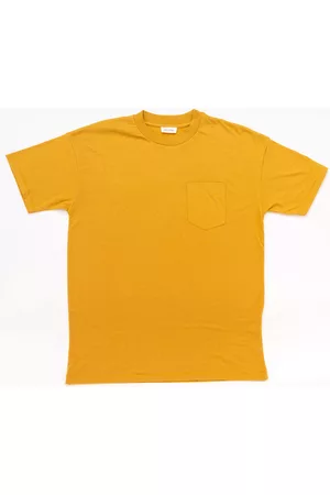 American Vintage T-shirt lunga Seyes mostarda