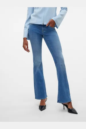 VERO MODA Vmsigi Vita Bassa Flared Fit Jeans