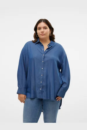 VERO MODA Vmcpauline Camicia In Jeans