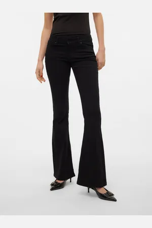 VERO MODA Vmsigi Vita Bassa Flared Fit Jeans