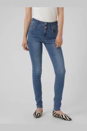 VERO MODA Vmsophia Vita Alta Skinny Fit Jeans