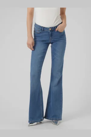 VERO MODA Vmsigi Vita Bassa Flared Fit Jeans