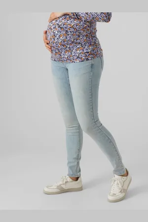 Mama;licious Jeans Slim Fit Vita Molto Alta