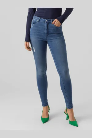 VERO MODA Vmsophia Vita Molto Alta Skinny Fit Jeans