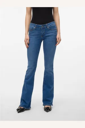 VERO MODA Vmsigi Vita Bassa Flared Fit Jeans