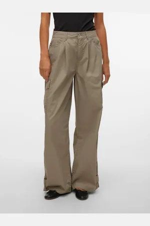 VERO MODA Vmdillon Vita Alta Pantaloni Cargo