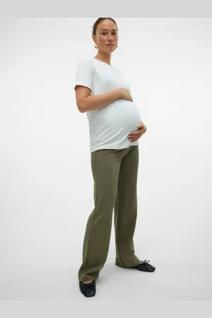 Mama;licious Pantaloni Slim Straight Fit