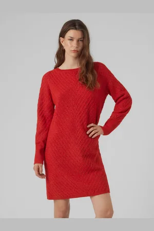 VERO MODA Vmanjastinna Vestito Midi