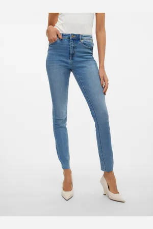 VERO MODA Vmsophia Vita Alta Slim Fit Jeans