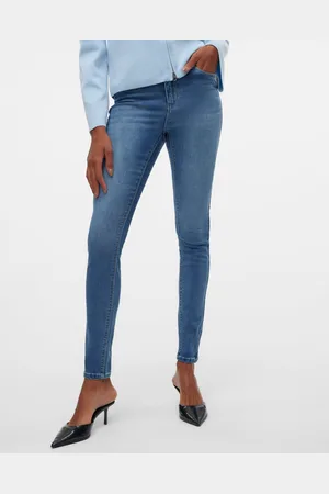 VERO MODA Vmposh Vita Media Skinny Fit Jeans