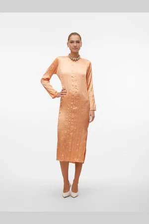 VERO MODA Vmjohaha Vestito Midi