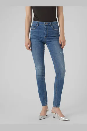 VERO MODA Vmsophia Vita Alta Skinny Fit Jeans
