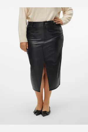 VERO MODA Vmcveri Vita Alta Gonna Midi