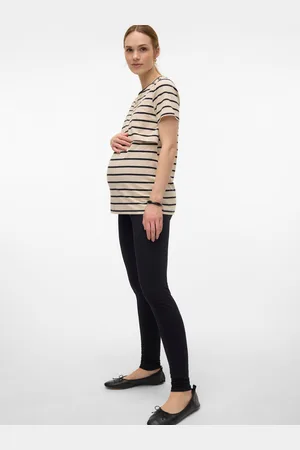 Mama;licious Leggings Slim Fit Vita Alta