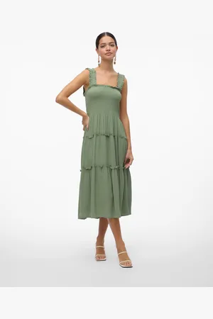VERO MODA Vmmenny Vestito Midi