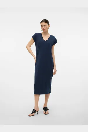 VERO MODA Vmbarbara Vestito Midi