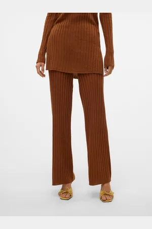 VERO MODA Snchrissy Vita Alta Pantaloni