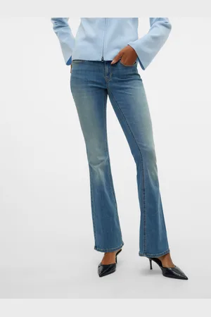 VERO MODA Vmsigi Vita Bassa Flared Fit Jeans