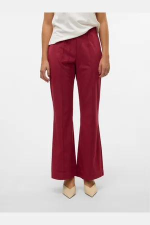 VERO MODA Sndiana Vita Alta Pantaloni