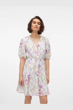 VERO MODA Vmnabiah Vestito Corto