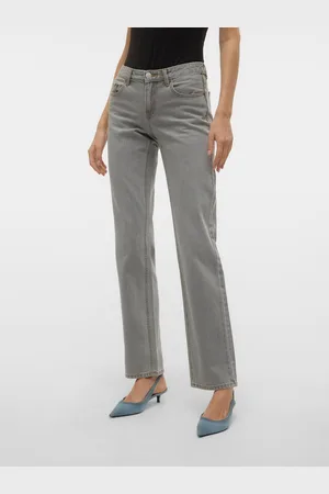 VERO MODA Vmpam Vita Bassa Straight Fit Jeans