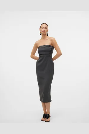 VERO MODA Vmluna Vestito Midi