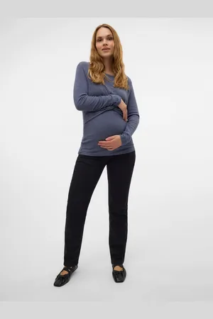 Mama;licious Jeans Slim Straight Fit