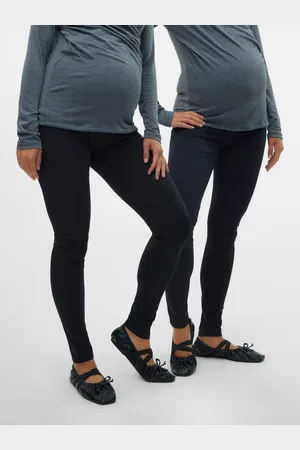 Mama;licious Leggings Slim Fit Vita Alta