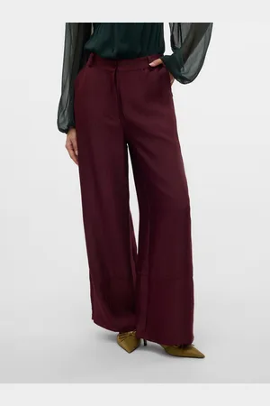 VERO MODA Vmraquel Vita Alta Pantaloni