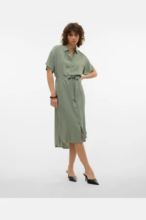 VERO MODA Vmbumpy Vestito Midi