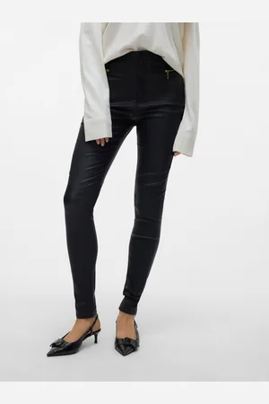 VERO MODA Vmloa Vita Alta Pantaloni