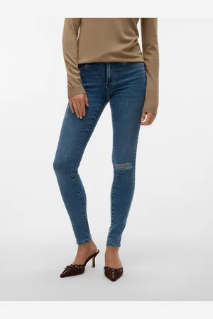 VERO MODA Vmtanya Vita Media Skinny Fit Jeans