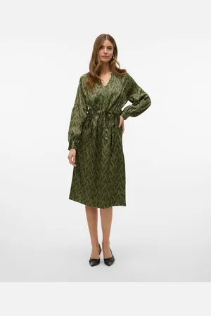 VERO MODA Vmlivia Vestito Midi