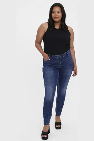 VERO MODA Vmcseven Vita Media Skinny Fit Jeans