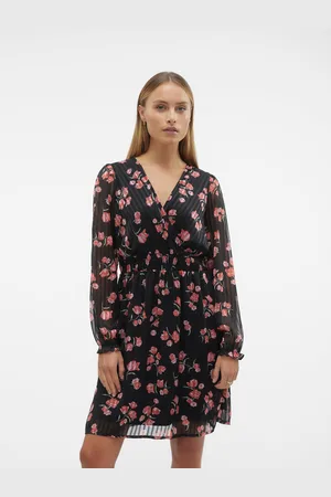 VERO MODA Vmrosey Vestito Corto