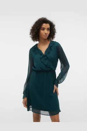 VERO MODA Vmhilda Vestito Corto