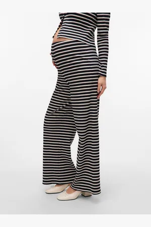 Mama;licious Pantaloni Regular Fit Vita Alta
