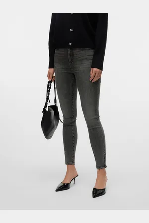 VERO MODA Vmbe Vita Alta Skinny Fit Jeans