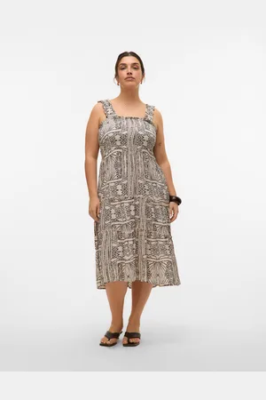VERO MODA Vmcmenny Vestito Lungo