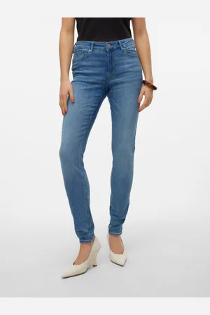 VERO MODA Vmtanya Vita Media Skinny Fit Jeans