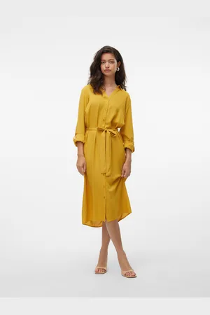 VERO MODA Vmbumpy Vestito Midi