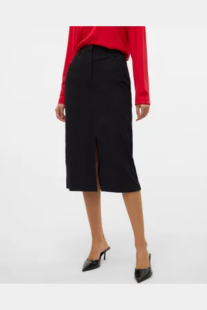 VERO MODA Vmvilja Vita Alta Gonna Midi