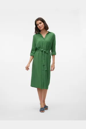 VERO MODA Vmbumpy Vestito Midi