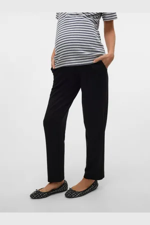 Mama;licious Pantaloni Regular Fit Vita Alta