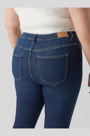 VERO MODA Vmphia Vita Alta Skinny Fit Jeans