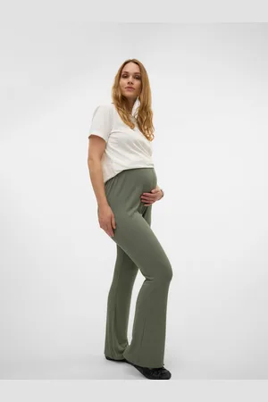 Mama;licious Pantaloni Regular Fit Vita Alta