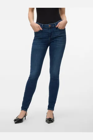 VERO MODA Vmtanya Vita Media Skinny Fit Jeans